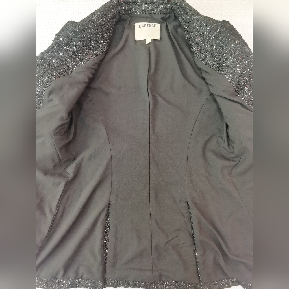 L'Agence Sequin Chamberlain Blazer - Picture 6 of 7
